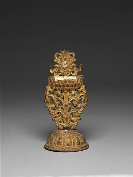 銅鍍金八寶（蓮花）