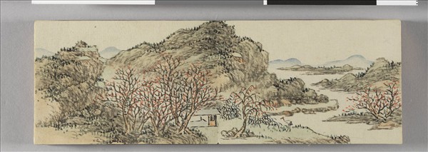 畫山水 冊