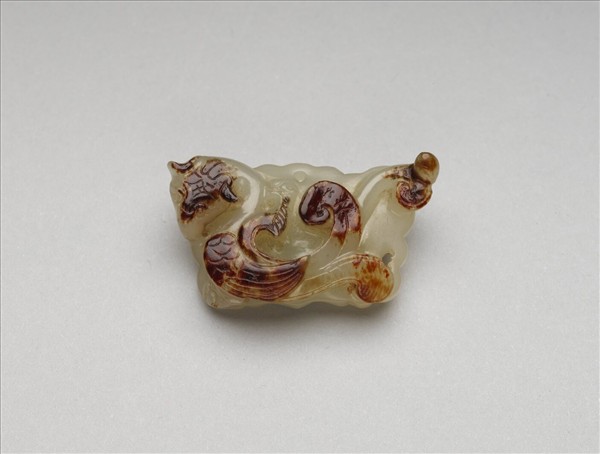 鳥紋玉劍珌改製玉飾