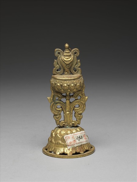 銅鍍金八寶（法螺）