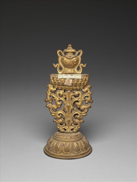 銅鍍金八寶（寶瓶）
