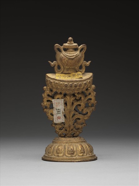 銅鍍金八寶（寶瓶）