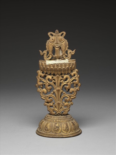 銅鍍金八寶（魚寶）