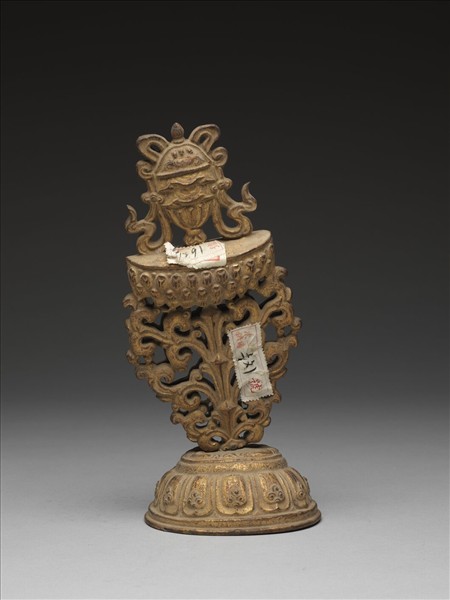 銅鍍金八寶（華蓋）