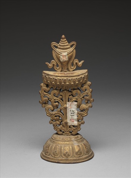 銅鍍金八寶（法螺）