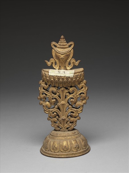 銅鍍金八寶（法螺）