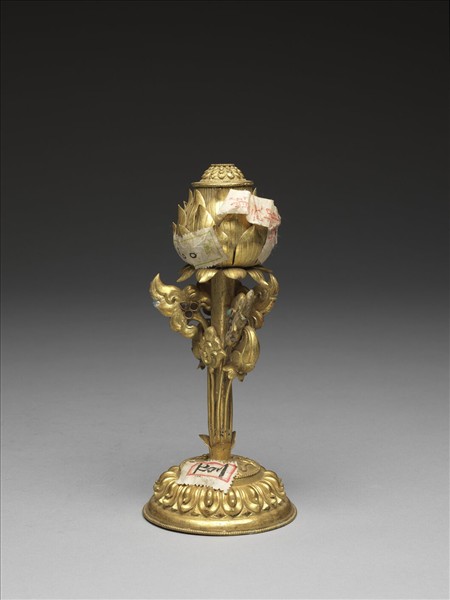 銅鍍金八寶（寶傘）