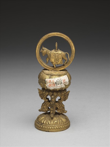 銅鍍金七政寶（寶馬）