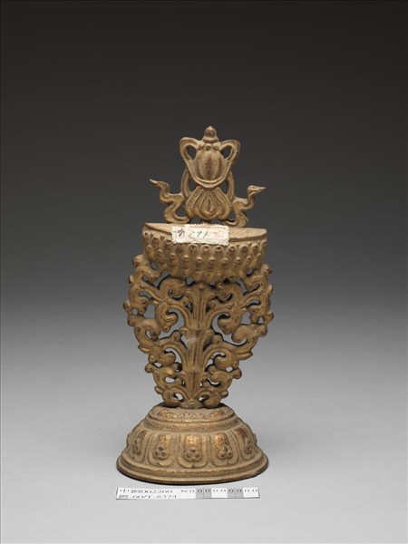 銅鍍金八寶（寶傘）