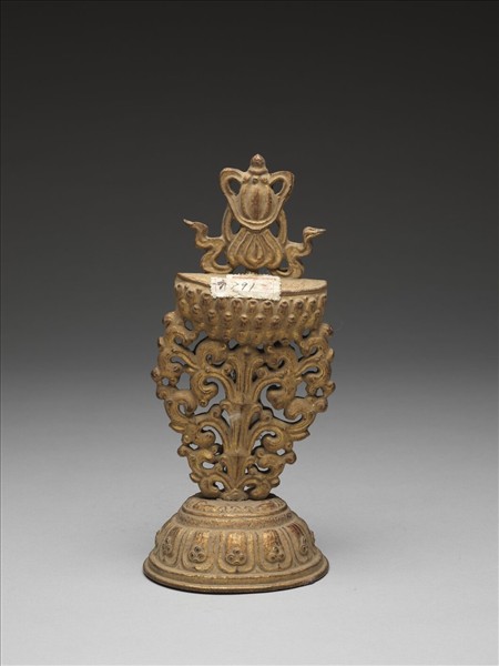 銅鍍金八寶（寶傘）