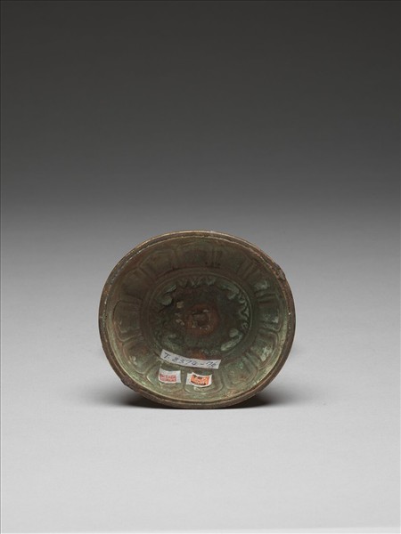 銅鍍金八寶（寶傘）