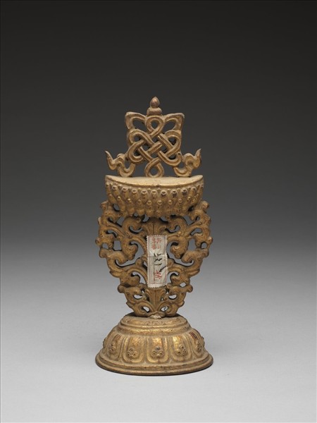 銅鍍金八寶（盤長）