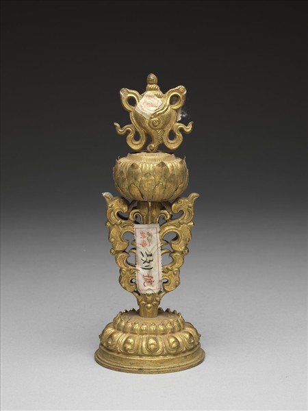 銅鍍金八寶（法螺）