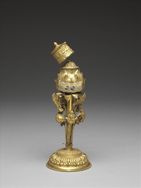 銅鍍金八寶（華蓋）