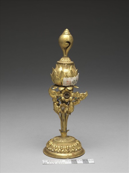 銅鍍金八寶（法螺）