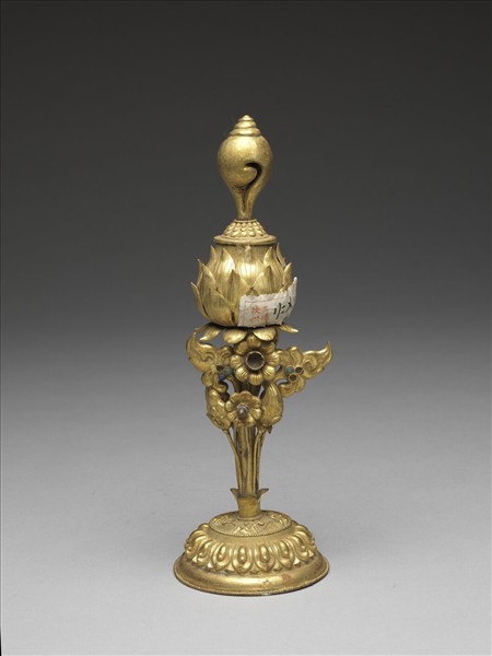 銅鍍金八寶（法螺）