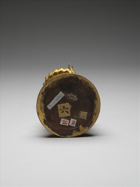 銅鍍金八寶（法螺）