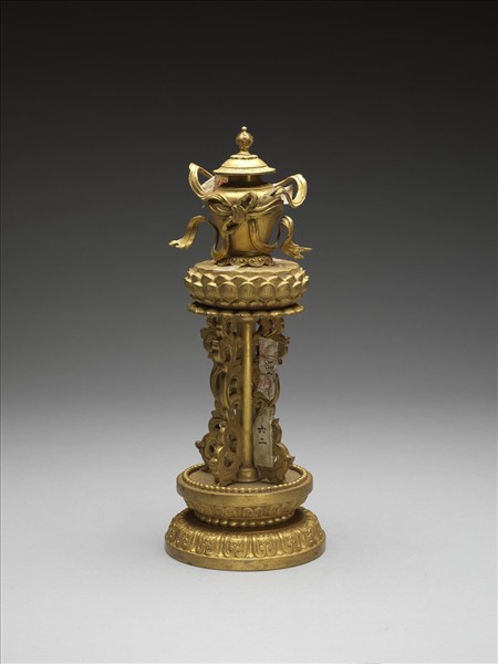 銅鍍金八寶（寶瓶）