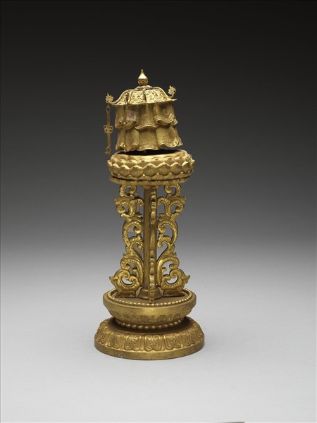 銅鍍金八寶（華蓋）