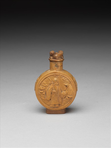 葫蘆壽星鼻煙壺