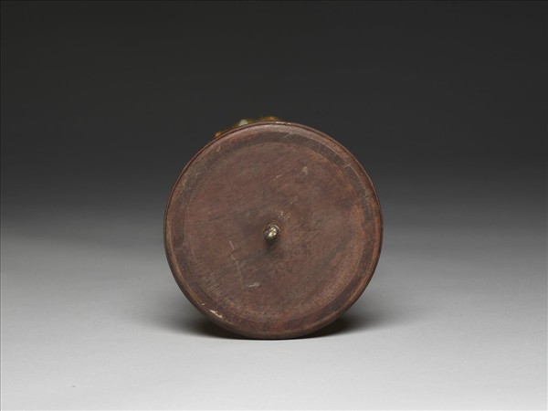 銅鍍金嵌料石八寶（寶瓶）