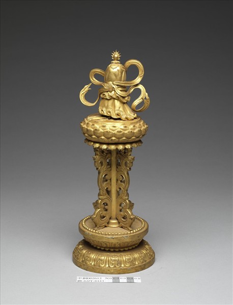 銅鍍金八寶（寶傘）