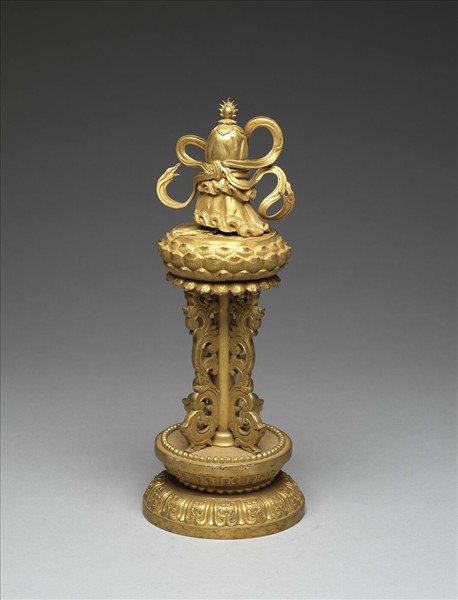 銅鍍金八寶（寶傘）