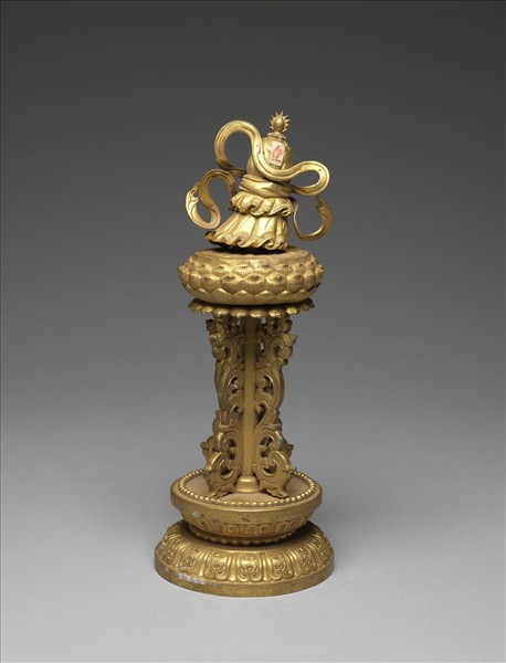 銅鍍金八寶（寶傘）