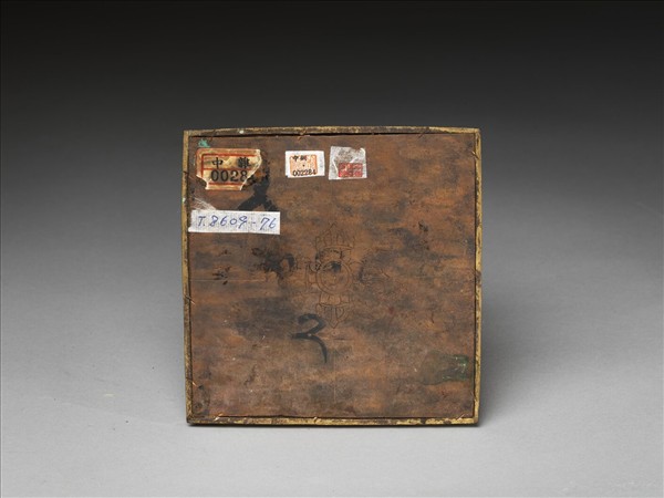 銅鍍金嵌料佛塔 天降塔