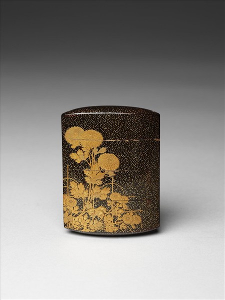 菊籬蒔繪印籠