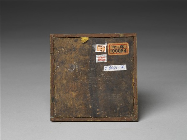 銅鍍金嵌料佛塔 菩提塔