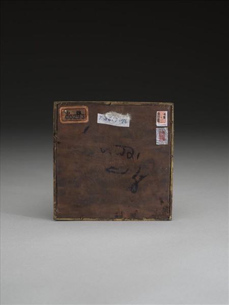 銅鍍金嵌料佛塔 神變塔