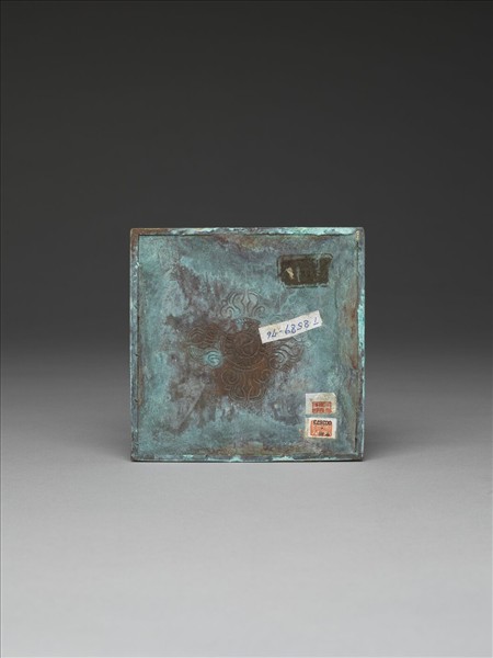 銅鍍金嵌料佛塔 天降塔