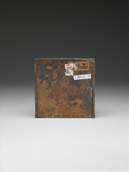 銅鍍金嵌料佛塔 天降塔