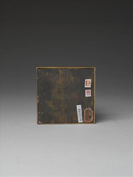 銅鍍金填彩佛塔 尊勝塔