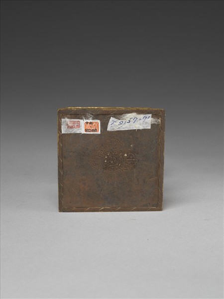 銅鍍金佛塔 菩提塔