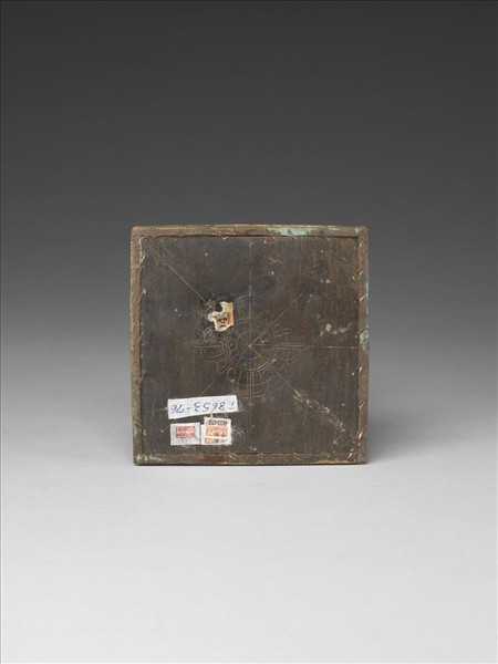 銅鍍金嵌料佛塔 聚蓮塔