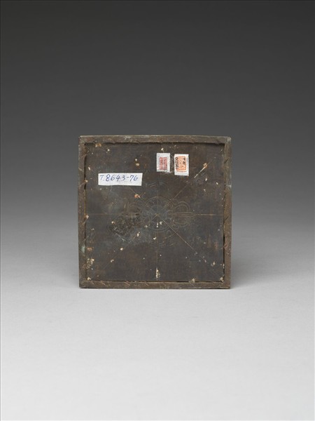 銅鍍金嵌料佛塔 天降塔