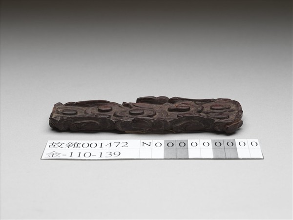 檀香木雕花墨床