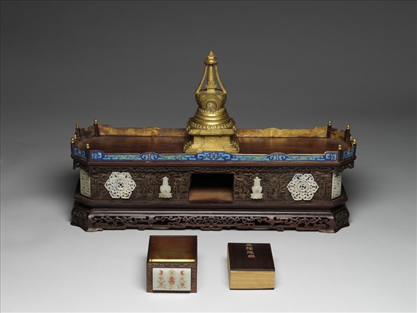 銅鍍金佛塔－尊勝塔