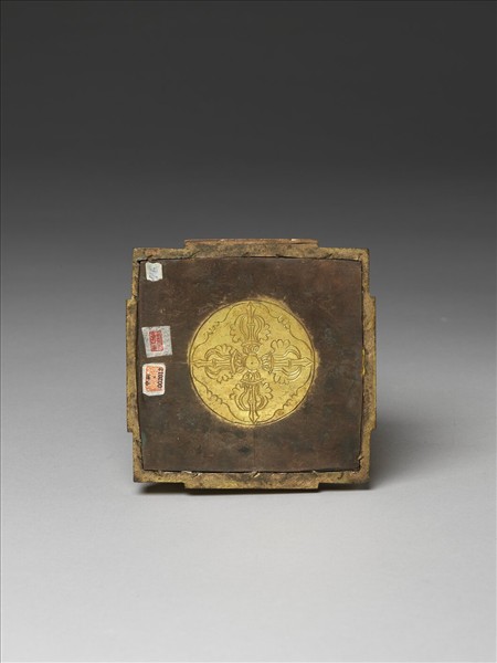 銅鍍金佛塔－尊勝塔