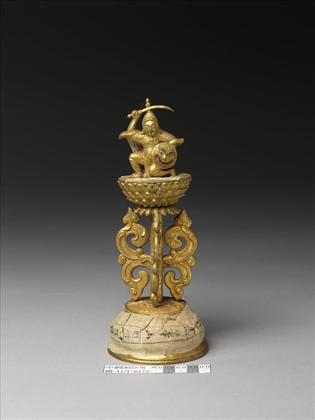 銅鍍金七政寶（武將）