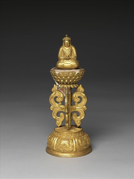 銅鍍金七政寶（財臣）