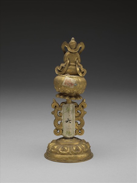 銅鍍金七政寶（玉女）