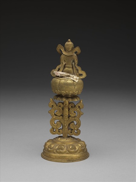 銅鍍金七政寶（財臣）