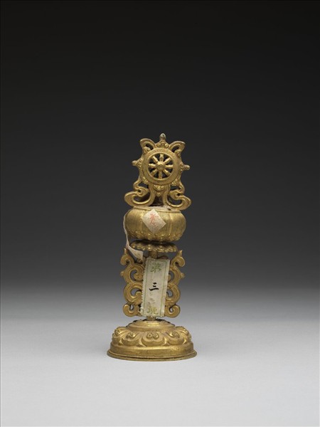 銅鍍金七政寶（寶輪）