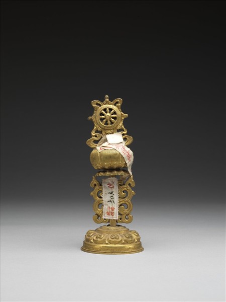 銅鍍金七政寶（寶輪）