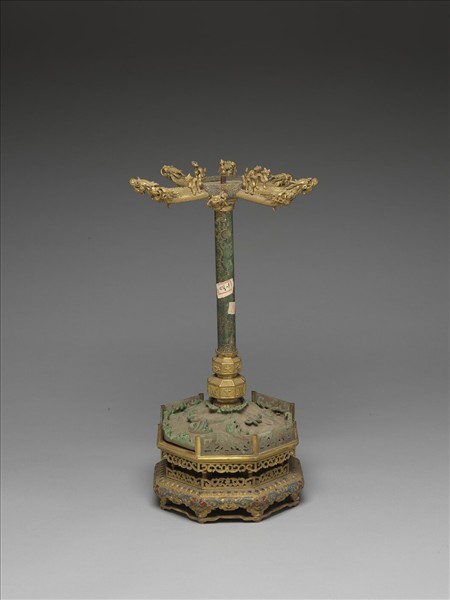 銅鍍金八仙采勝