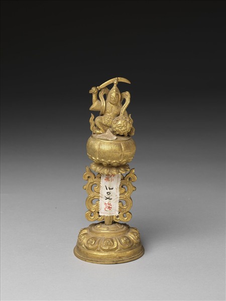 銅鍍金七政寶（武將）