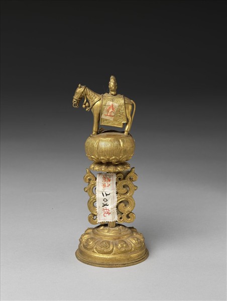 銅鍍金七政寶（寶馬）